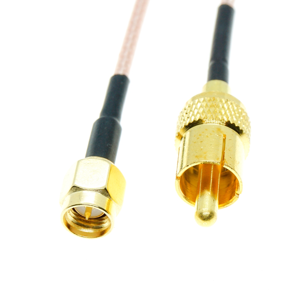 Jumper Wire Kit - RG316 RCA オス - SMA オスプラグコネクタ圧着ワイヤ端子