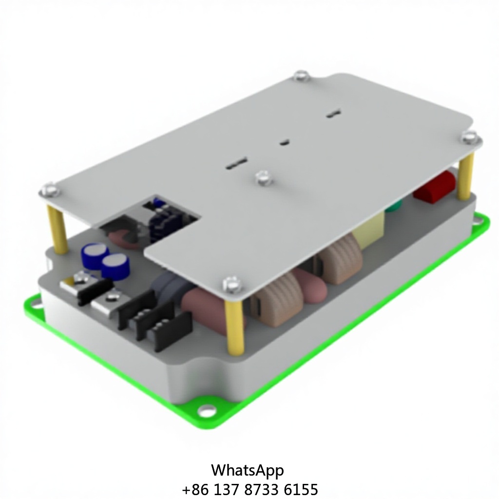 Boost Converter - リンコレン高出力2.5kW 320V/540V出力IP67車載用オンボード昇圧DC-DCコンバーターモジュール（建設機械用）