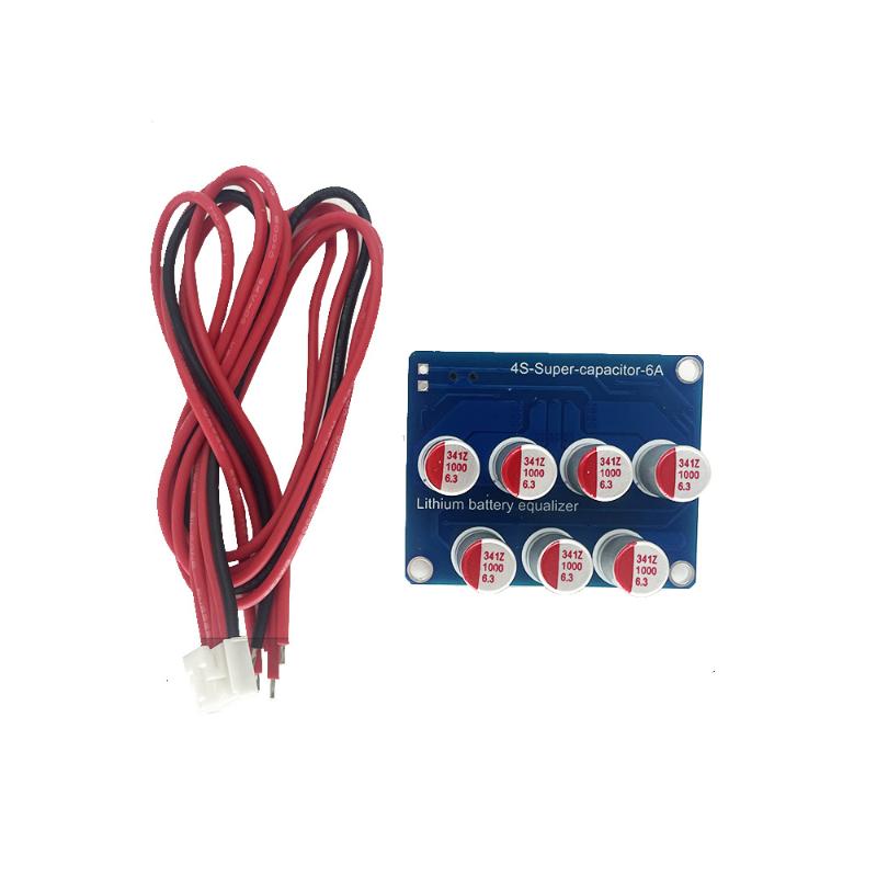 Li Ion Charger Module - 1 セット 4S 6A 容量性アクティブバランサーボード、4 ストリングリチウムイオンバッテリー