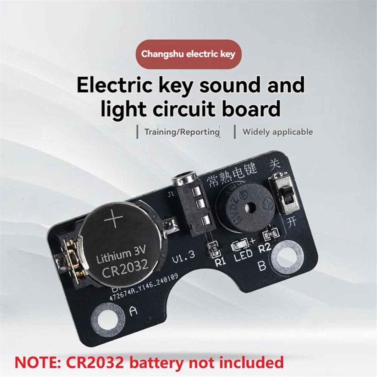 Proto Board - (A01R) CW光音回路基板 CWトレーナー CW練習ボード モールスキー練習用モールスキートレーナー
