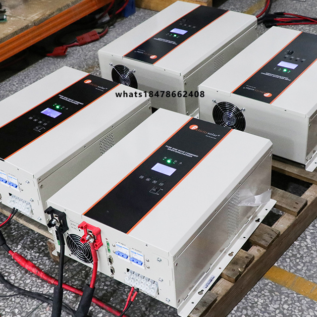 Dc Dc Converter - 110V/220V対応、分相式インバーター、ソーラーバッテリー、オンドゥレール、オフグリッド電源インバーター、6000W、DC-ACコンバーター、スマートソーラーインバーター。