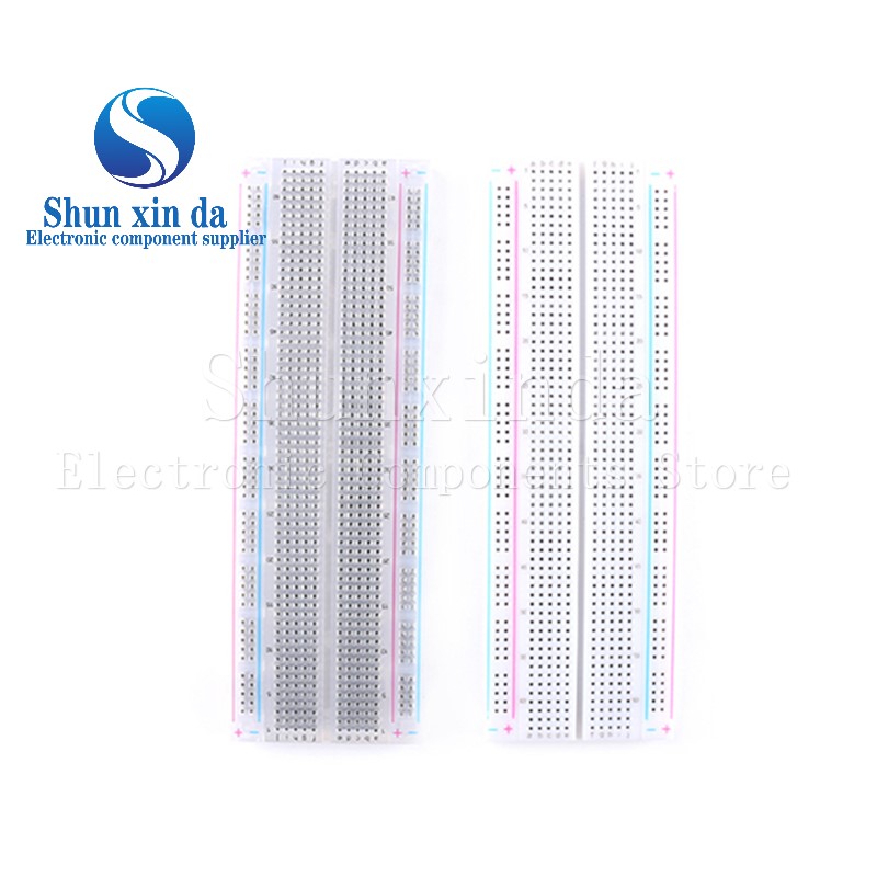 MB102 MB-102 165*55*10mm ブレッドボ - Breadboard 400 Point のレビューと価格