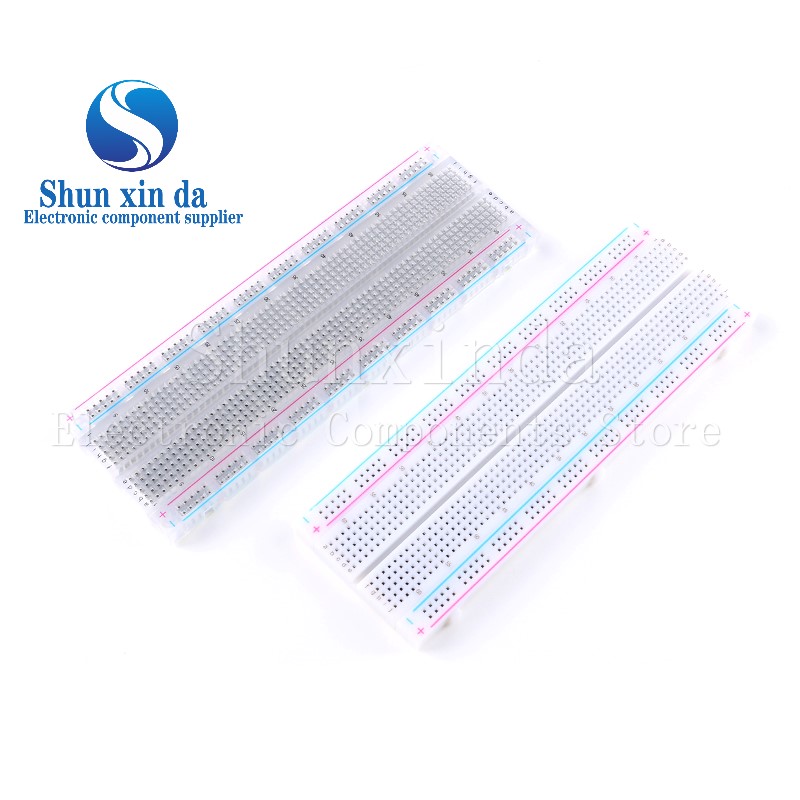 MB102 MB-102 165*55*10mm ブレッドボ - Breadboard 400 Point のレビューと価格