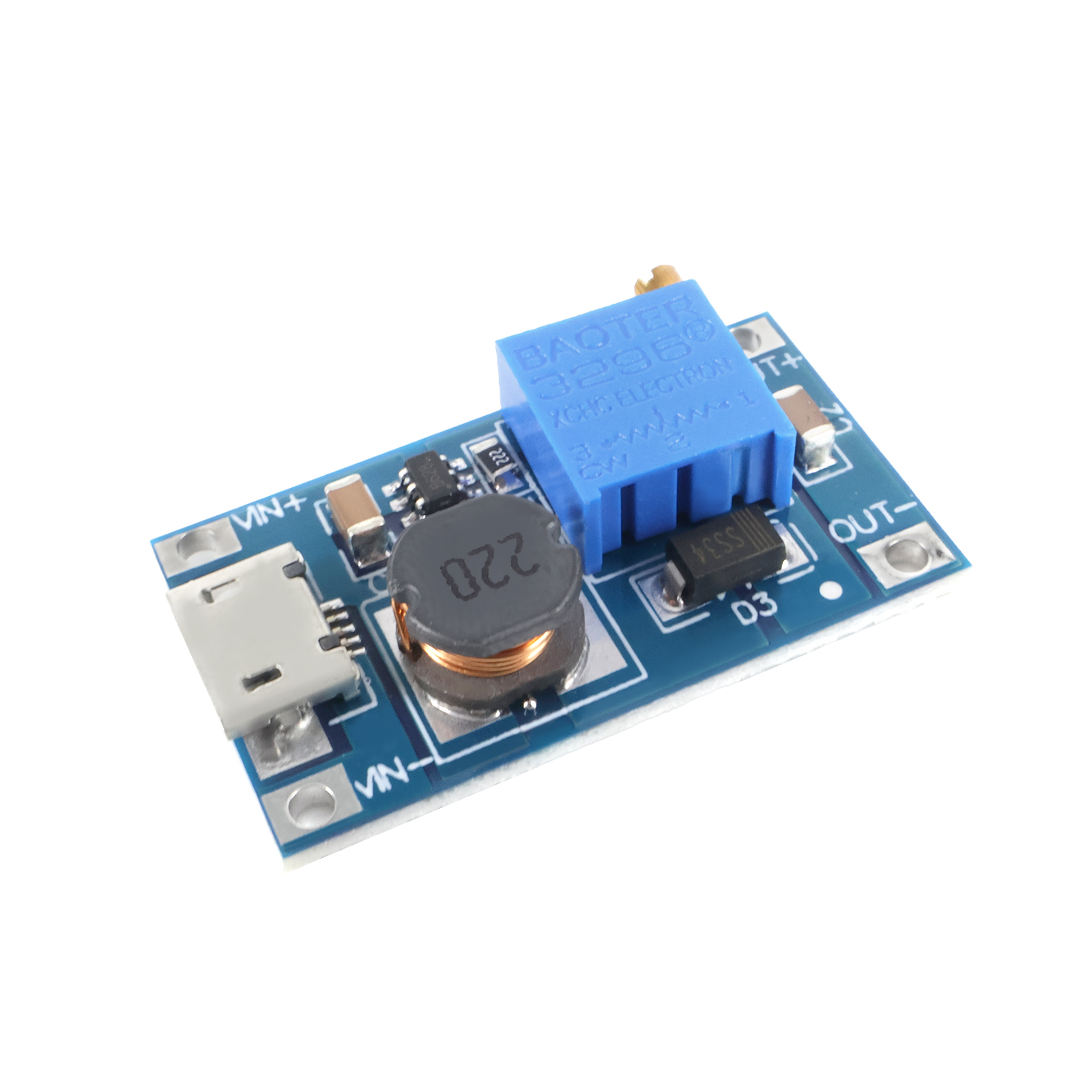 1-10 個 MT3608 DC-DC ステップアップコンバ - Boost Converter のレビューと価格