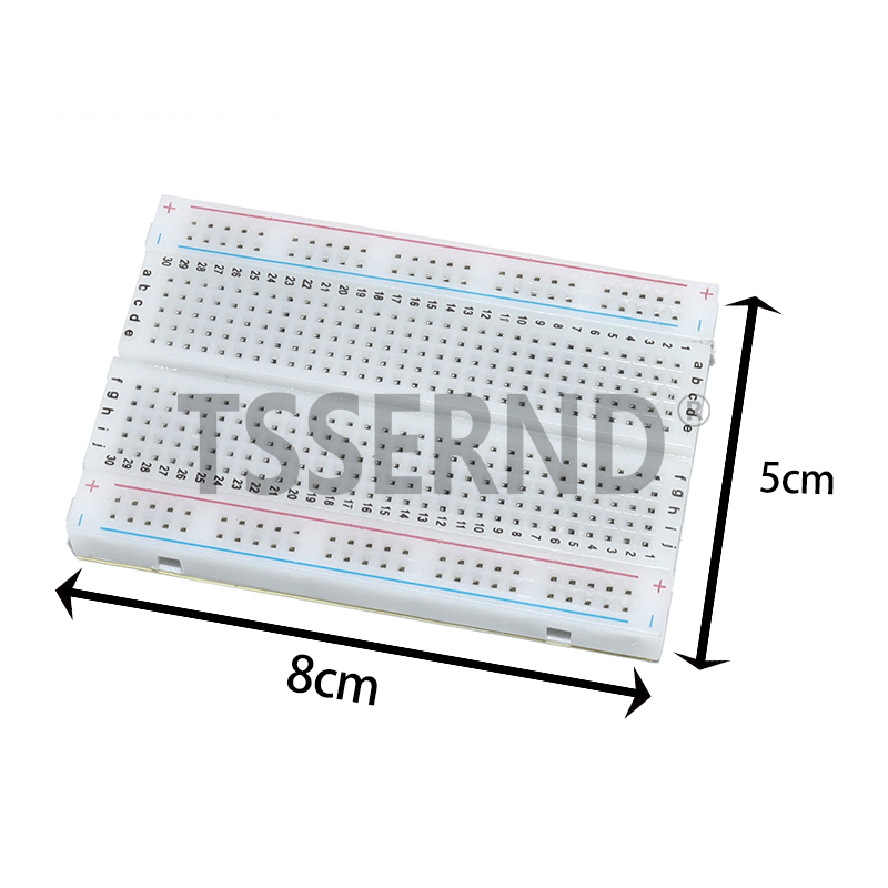 400タイポイントはんだ付け不要PCBブレッドボードミニユニ - Breadboard 400 Point のレビューと価格