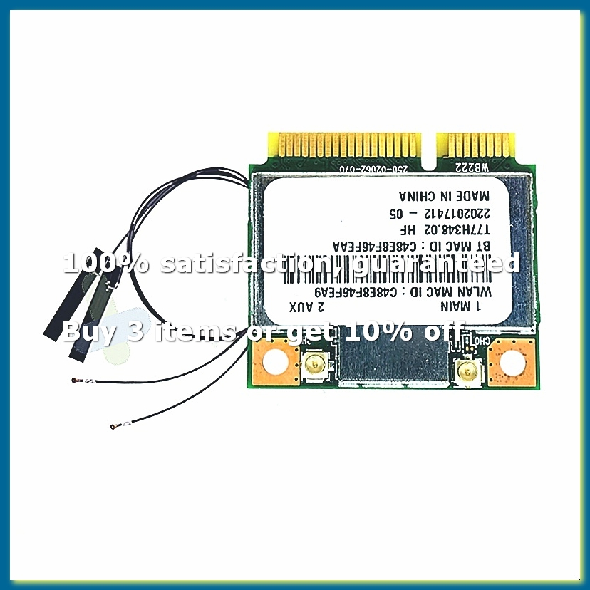 AR5B22 AR9462 WiFi カード + 内部アンテ - Antenna 2.4Ghz のレビューと価格