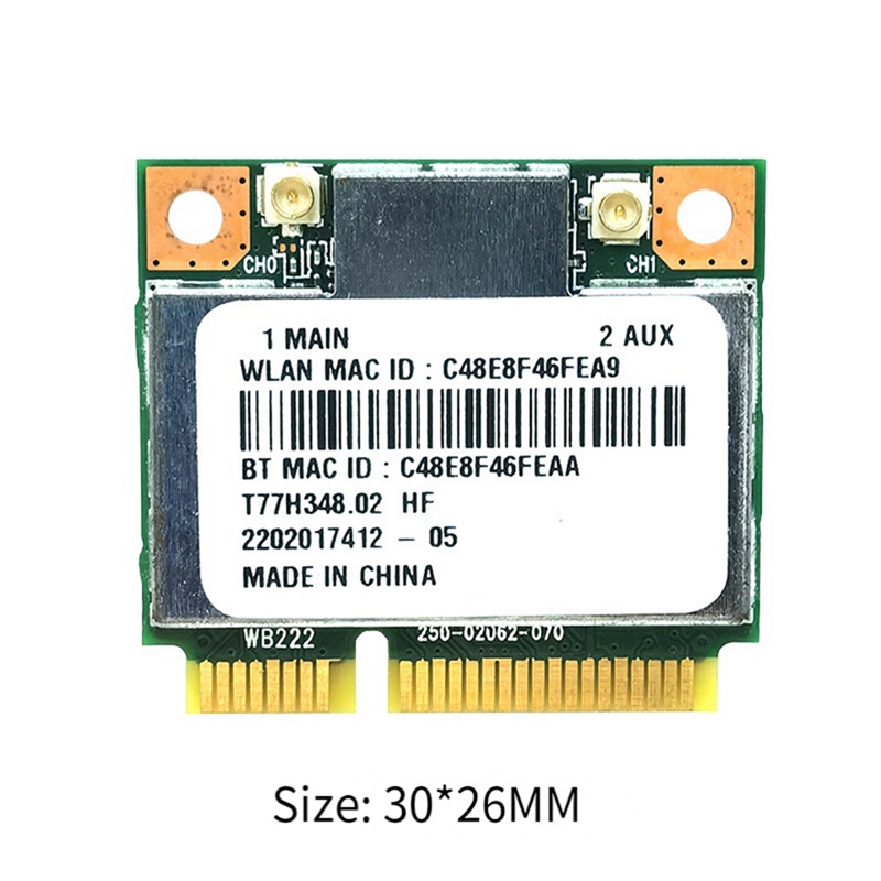 AR5B22 AR9462 WiFi カード + 内部アンテ - Antenna 2.4Ghz のレビューと価格