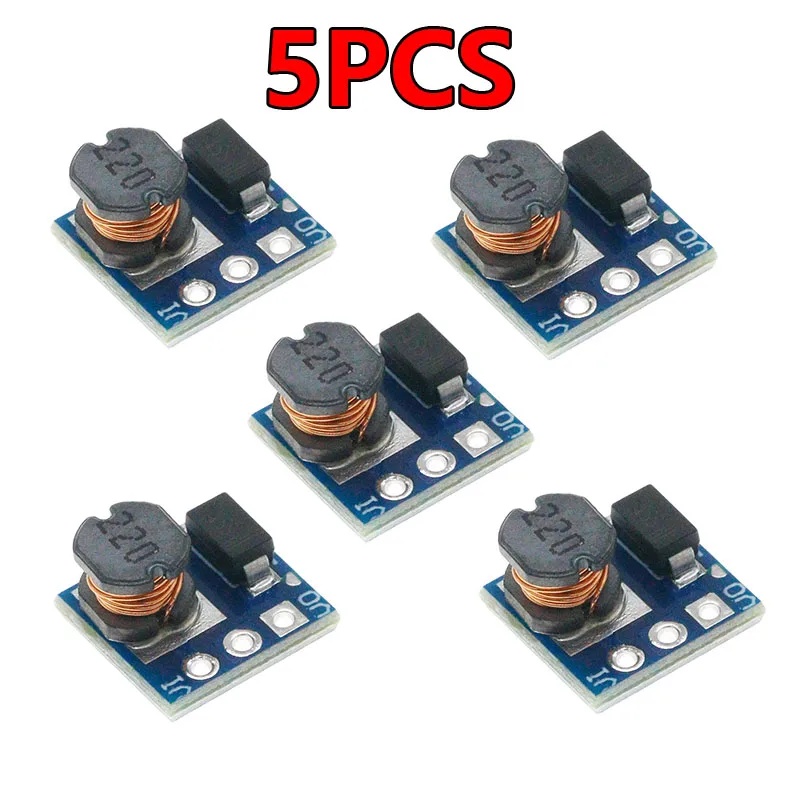 5個入り DC-DC 1.8V 2.5V 3V 3.3V 3 - Boost Converter のレビューと価格