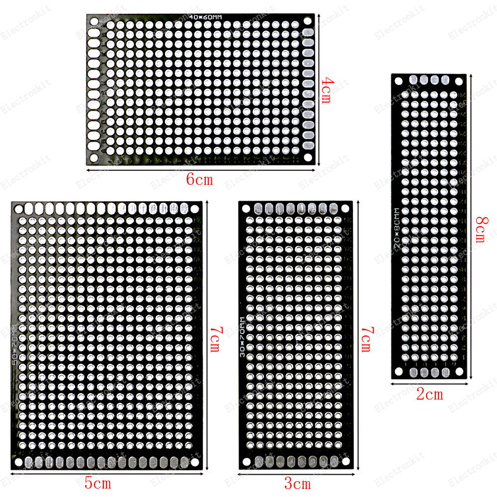 20ピース/ロットpcbプロトタイプボード回路protobo - Perfboard のレビューと価格