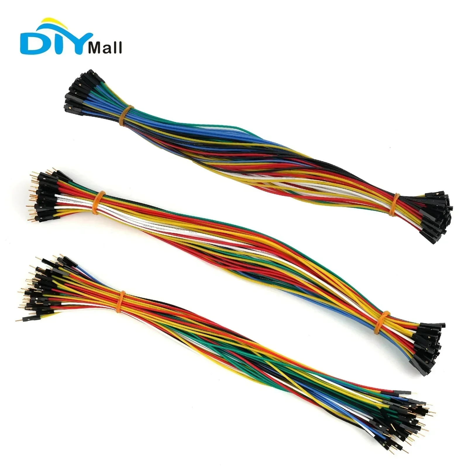 30cm 22AWG シリコンジャンパーワイヤーセット、金メ - Jumper Wire Kit のレビューと価格