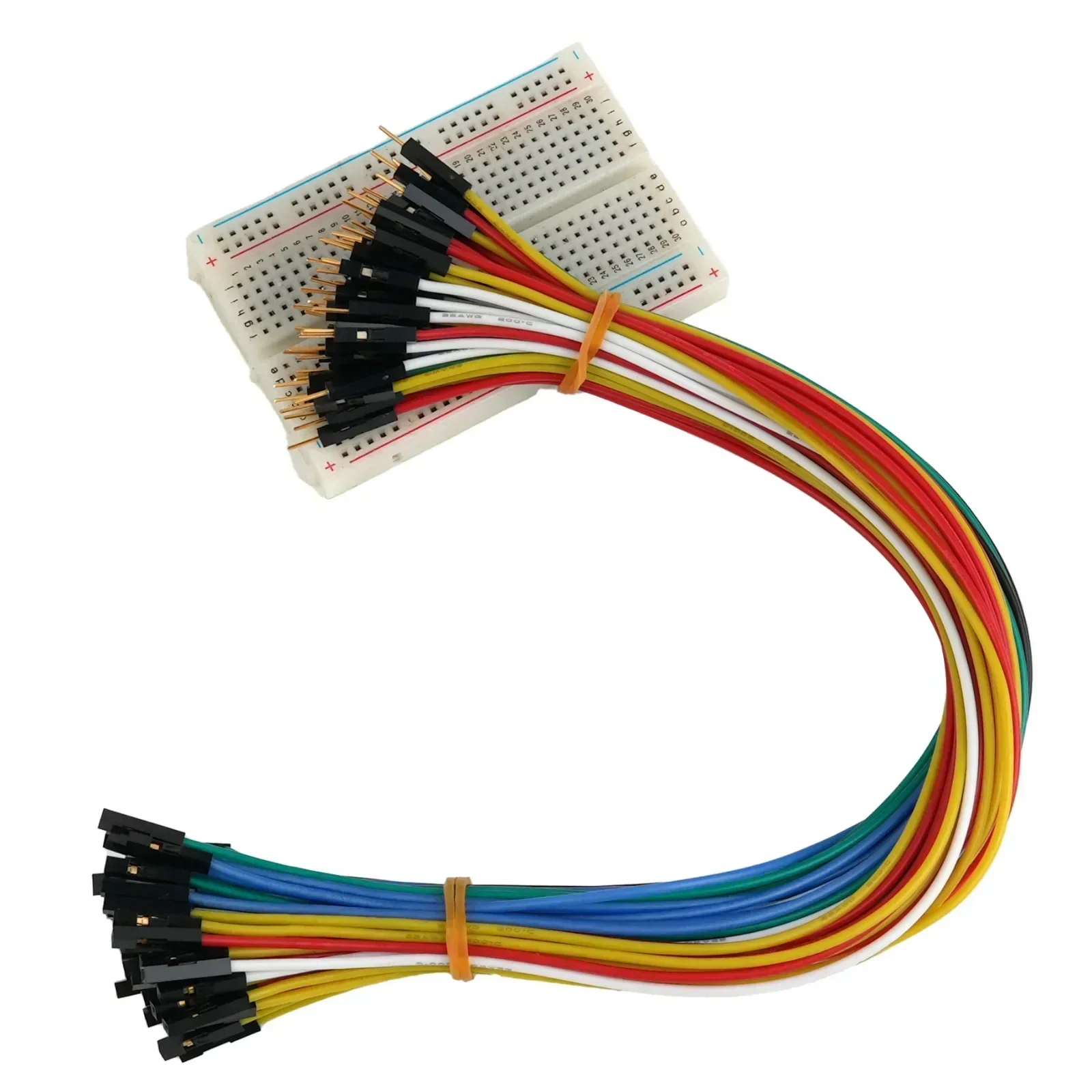30cm 22AWG シリコンジャンパーワイヤーセット、金メ - Jumper Wire Kit のレビューと価格