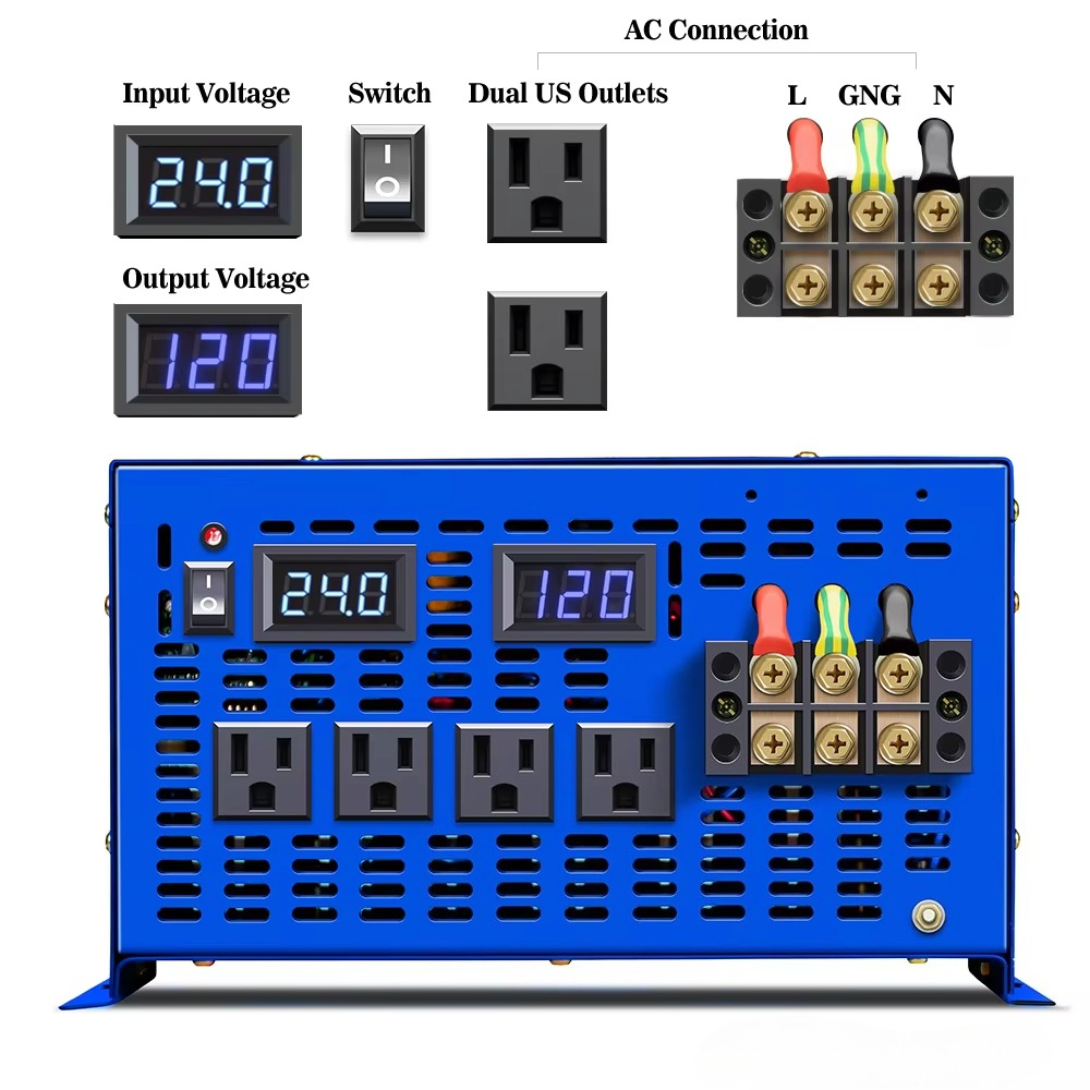 WZRLB 8000wオフグリッド電力コンバーター 12v  - Dc Dc Converter のレビューと価格
