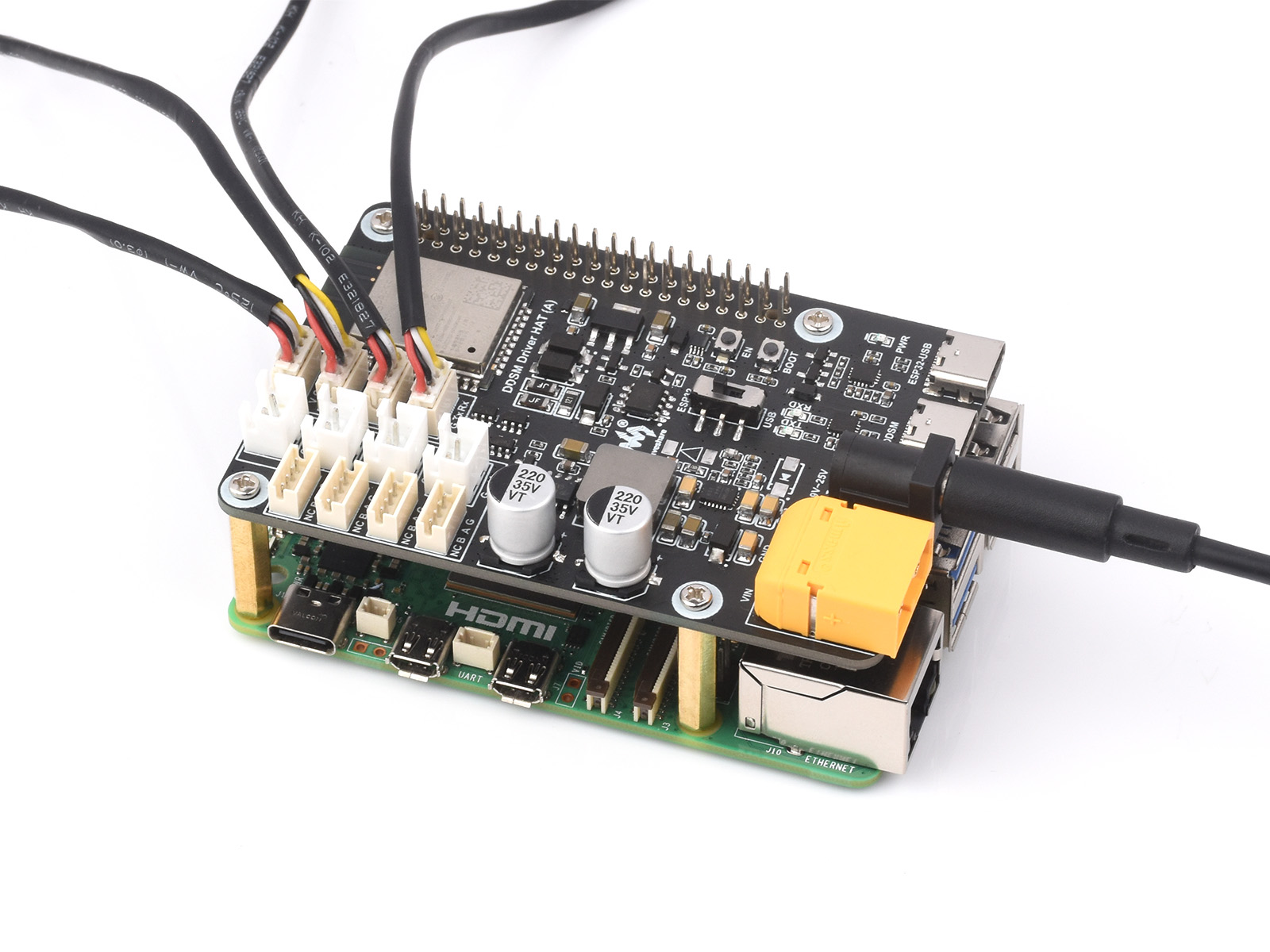 Waveshare ダイレクトドライブサーボモータードライバ - Proto Board のレビューと価格